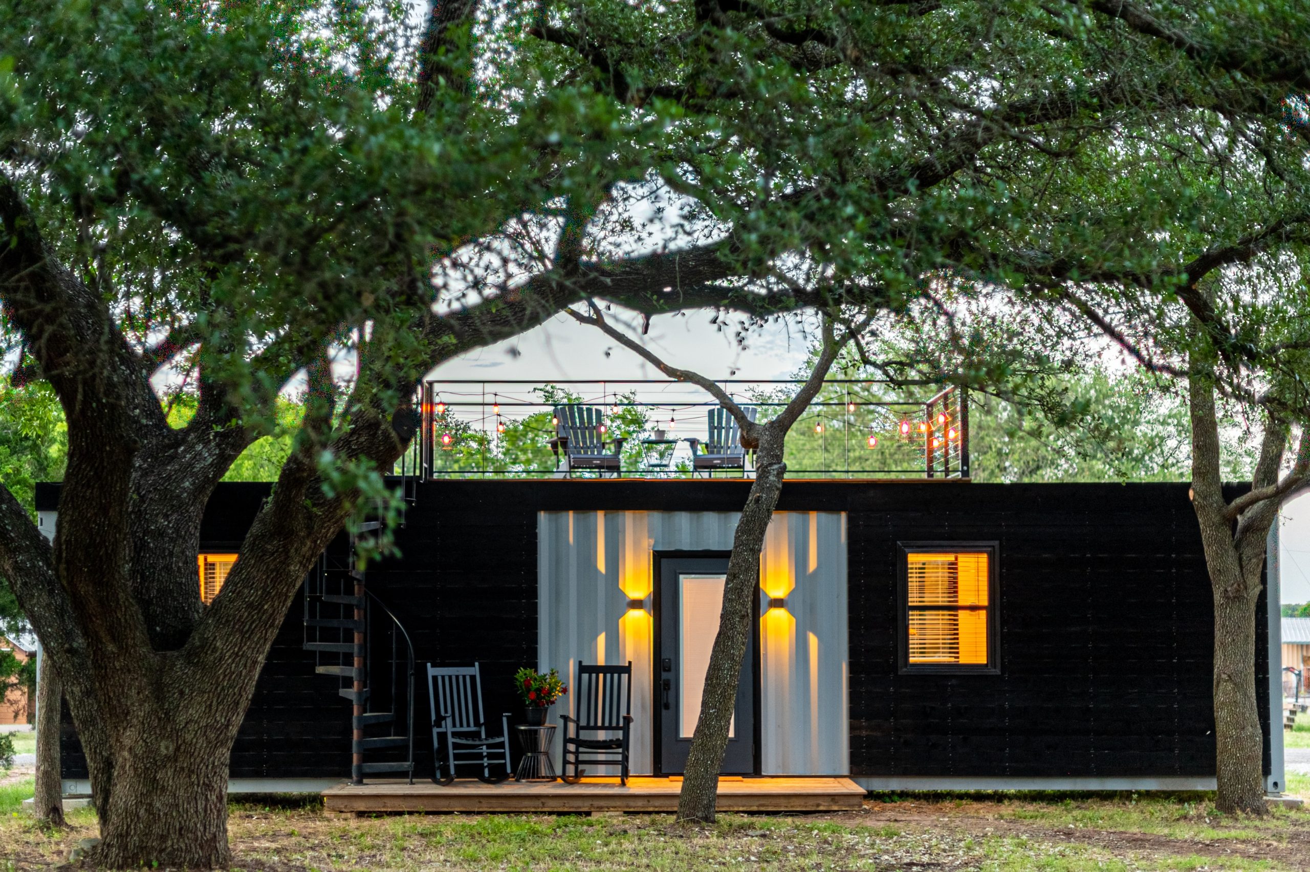 Cozy container home